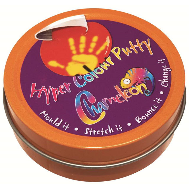 Hyper Colour Putty Changes colour with body heat!