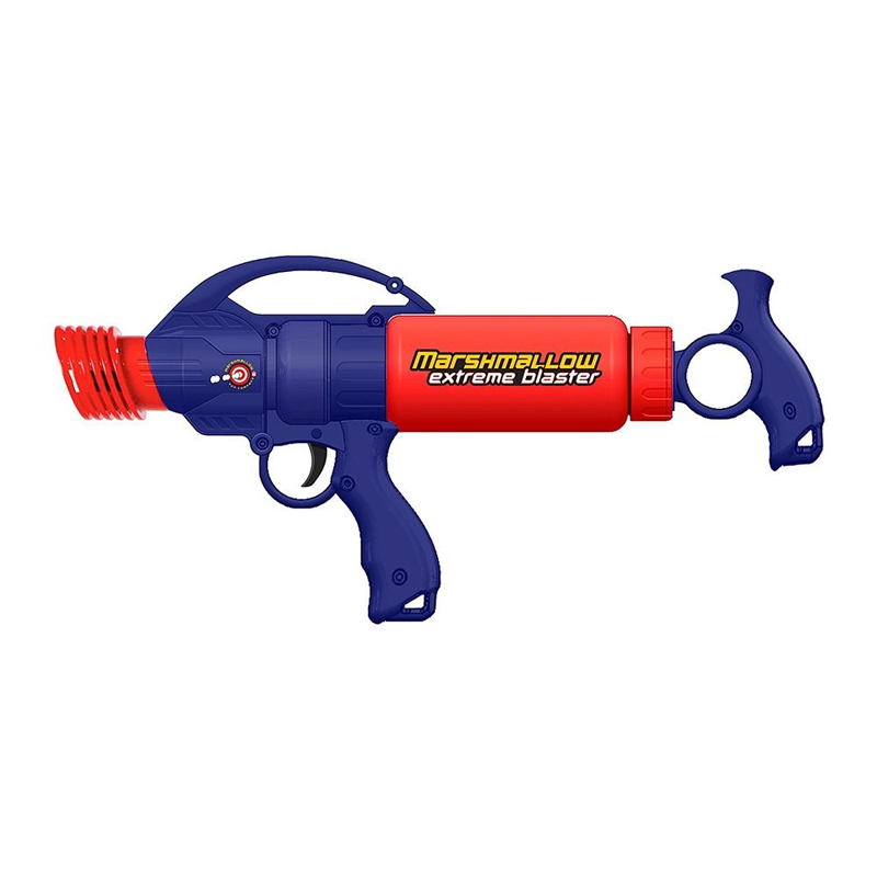 Marshmallow Extreme Blaster Pump up the pressure to shoot marshmallows!