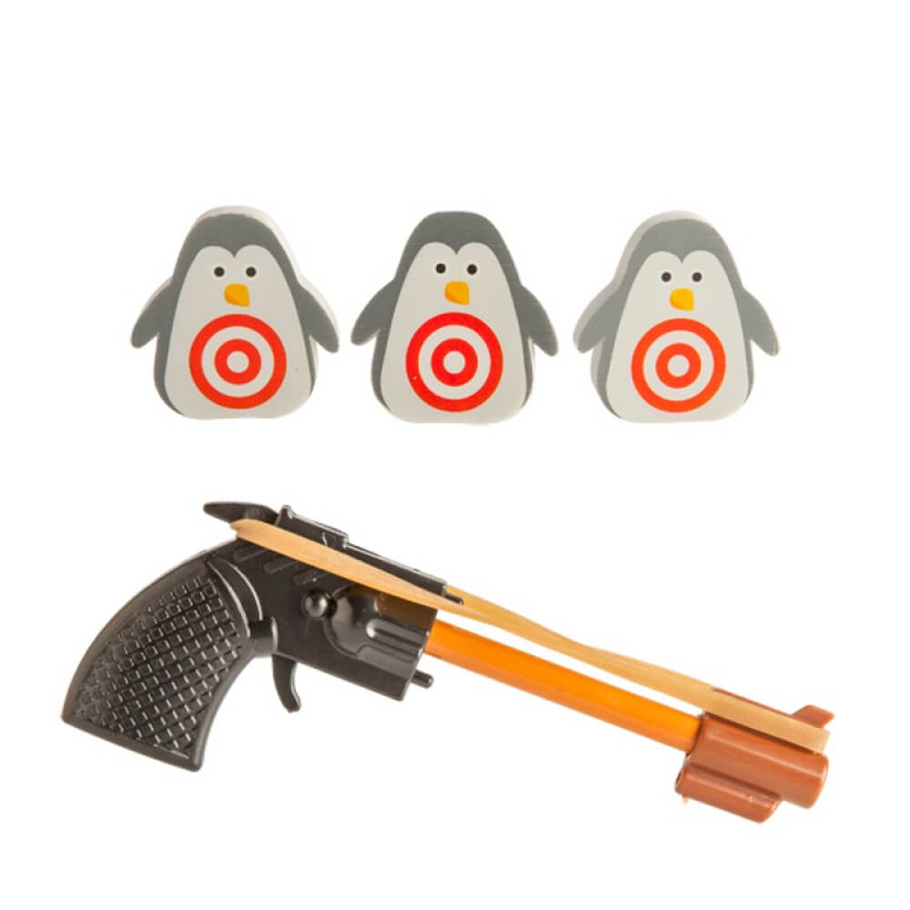 penguin shooting game