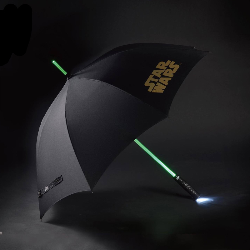 Star Wars Lightsaber Umbrella Repel any threats from the Galatic Empire!