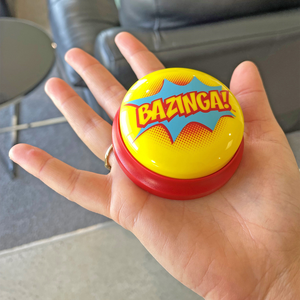 The Big Bang Theory Talking Button: Bazinga! (RP Minis) (Paperback)