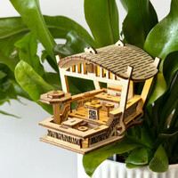 Beach Bar DIY Mini Treehouse Model Kit additional image