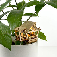 Lost Cabin DIY Mini Treehouse Model Kit additional image