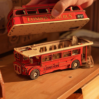 Rolife London Tour Bus 3D Wooden Kit additional image