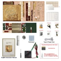 Steam Fantasy Infinity Train Cabin 3D DIY Book Nook additional image