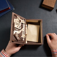 UGears Book of Secrets Wooden Kit additional image