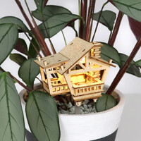 Lost Cabin DIY Mini Treehouse Model Kit additional image