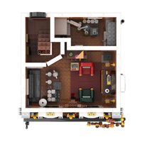 Sherlock Holmes 221B Baker Street Model Building Kit Apartment 3087pc additional image