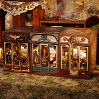 Steam Fantasy Infinity Train Cabin 3D DIY Book Nook additional image