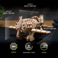 Ugears Mad Hornet Airplane additional image