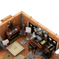 Sherlock Holmes 221B Baker Street Model Building Kit Apartment 3087pc additional image