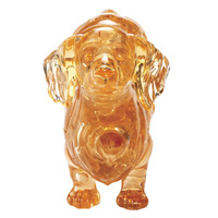 3D Dachshund Crystal Puzzle additional image