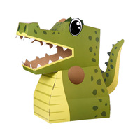 3D Cardboard Billie the Crocodile Costume Kit additional image
