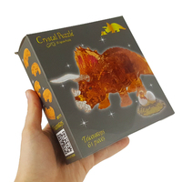 3D Triceratops Crystal Puzzle additional image