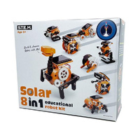 8 in 1 Solar Educational Robot Kit additional image