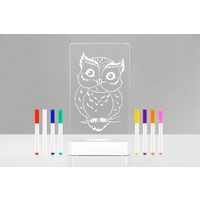 Aloka Colour Me Owl Lamp additional image