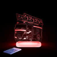 Aloka Sleepy Lights Fire Engine additional image
