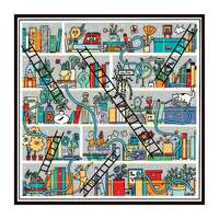 Books and Ladders Classic Board Game additional image