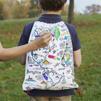 Colour and Learn World Map Backpack additional image