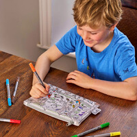 Colour and Learn Woodland Pencil Case additional image