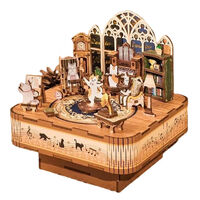 Cat's Family 3D DIY Rotating Music Box Kit additional image