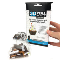 Cupcake 3D Pixel Puzzle additional image