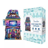 Cyber Game City 3D Wooden Puzzle DIY Storage Box additional image