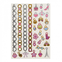 Charm Bracelet Temporary Tattoos additional image