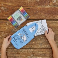 Colour and Learn Space Explorer Placemat to Go additional image