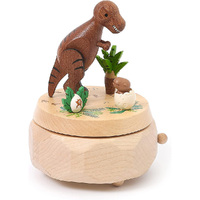 Dinosaur Era Wooden Music Box additional image