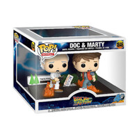 Back to the Future Doc and Marty Pop Vinyl Moment additional image