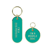 Dog Person Keychain and Pet Tag additional image