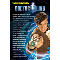 Doctor Who - Tardis Blueprint Double Sided Poster additional image