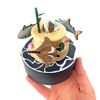 Deep Sea Roaming Moving Wooden Music Box additional image