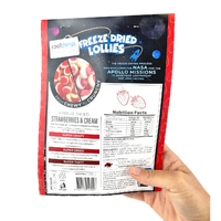 Freeze Dried Candy Strawberries and Cream Pack 60g additional image