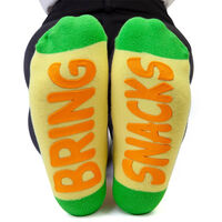 Feet Speak Bring Snacks Socks additional image
