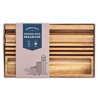 Gentlemen's Hardware Wooden Desk Organiser additional image