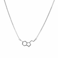 Geek Gems Serotonin Molecule Necklace additional image