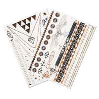Gold and Rose Gold Metallic Jewellery Tattoos additional image