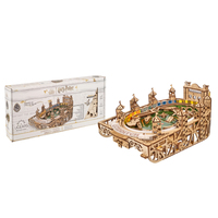 UGears Harry Potter Quidditch Pinball Model Kit additional image