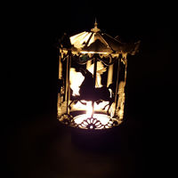 Horse Carousel Tealight Candle additional image