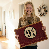Harry Potter Platform 9 and 3/4 Door Mat additional image