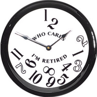 I'm Retired Clock additional image