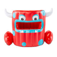 Inflatable Monster Mouth Disc Toss Game additional image