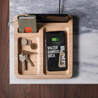 Walter Wallet Bamboo Charging Dock additional image