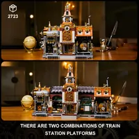Joyside Series Steampunk Railway Station Model Kit 2788pcs additional image