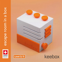 Keebox Escape Room in a Box Orange additional image