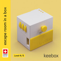 Keebox Escape Room in a Box Yellow additional image