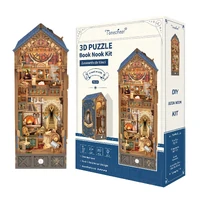 Leonardo Da Vinci 3D Wooden Puzzle DIY  Book Nook Kit additional image