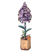 Rowood Lilac Wooden Bloom Craft Kit additional image